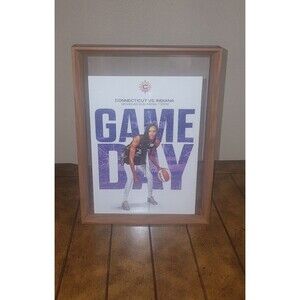 2024 Caitlin Clark WNBA Rookie Debut Game Program | Sun vs Fever 5/14/24 Framed